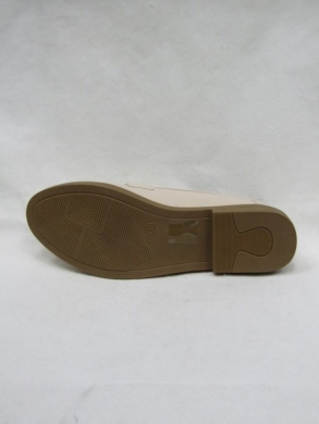 Mokasyny damskie na płaskim (36-41) 888-192 BEIGE