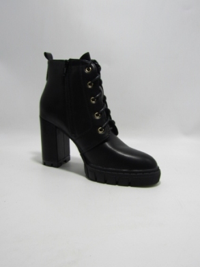 Botki damskie ocieplane na obcasie (36-41) XGX-23304-1 BLACK