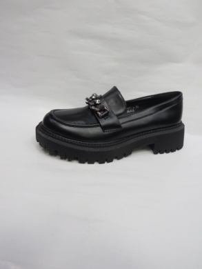 Mokasyny damskie na płaskim (36-41) LE-560 BLACK
