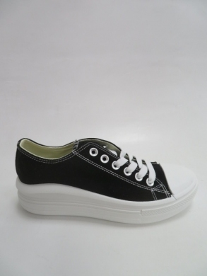 Trampki Damskie na koturnie (36-41) 19212 BLACK