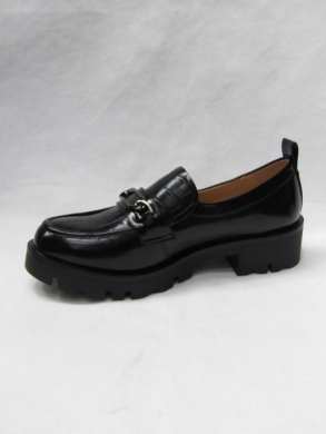 Mokasyny damskie na płaskim (36-41) C677765 BLACK