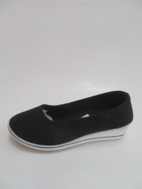 Półbuty damskie na koturnie (36-41) 1772-1 BLACK