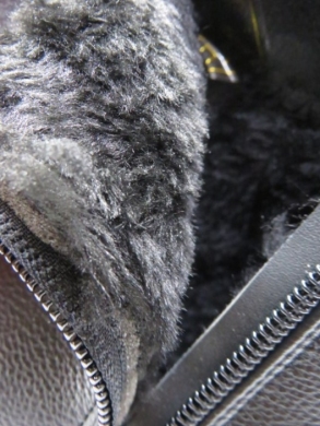 Botki damskie ocieplane na obcasie (36-41) JF-52 BLACK