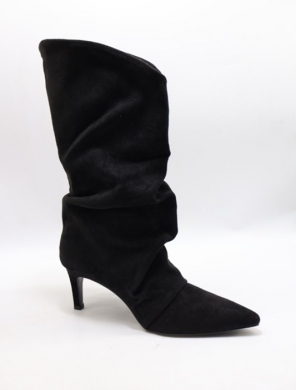Kozaki damskie na szpilce (36-41) CLS581 BLACK