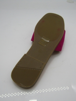 Klapki damskie na płaskim (36-41) 3861 FUCHSIA
