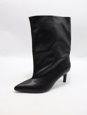 Kozaki damskie na szpilce (36-41) CLS-579 BLACK