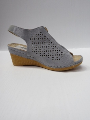 Sandały damskie na koturnie (36-41) 7AA224 GREY