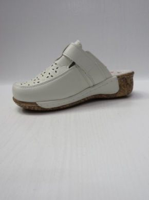 Klapki damskie na koturnie (36-42) B6-4 WHITE