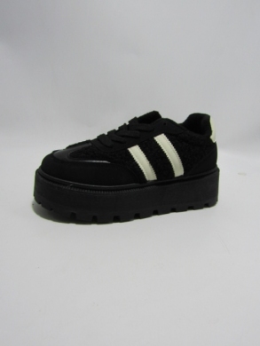 Sneakersy damskie (36-41) 24886 BLACK