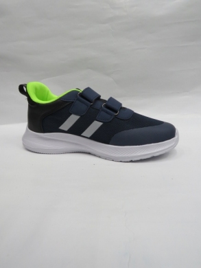 Buty sportowe chłopięce (32-37) A170 BLUE/GREEN
