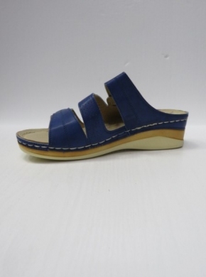 Klapki damskie na koturnie (36-41) B0231 NAVY