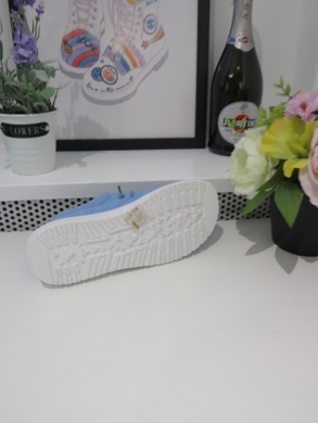 Półbuty damskie na płaskim (36-41) X750 BLUE