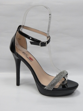 Sandały damskie na szpilce (36-41) 8538 BLACK