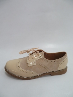 Półbuty damskie na płaskim (36-41) 888-90 BEIGE