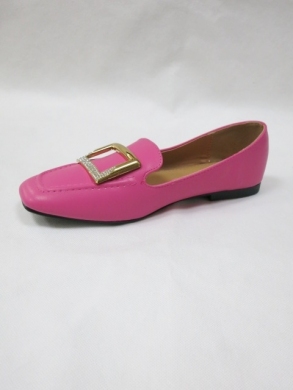 Mokasyny damskie na płaskim (36-41) T548 FUCHSIA