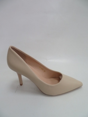 Czółenki damskie na szpilce (36-41) QL-263 BEIGE