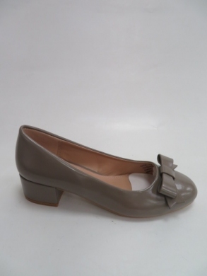 Czółenki damskie na obcasie (36-40) 1FX TAUPE