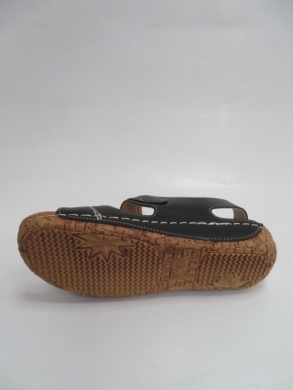 Sandały damskie na koturnie (36-41) 13085 BLACK