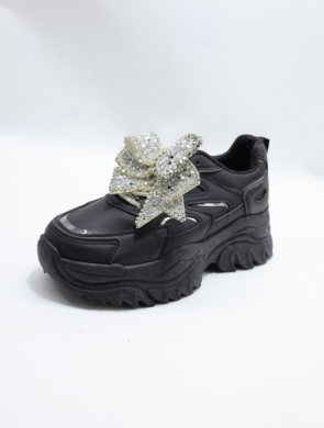 Sneakersy damskie (36-41) B2035 BLACK