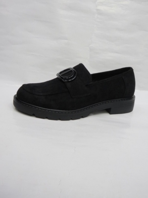 Mokasyny damskie na płaskim (36-41) DE939S BLACK