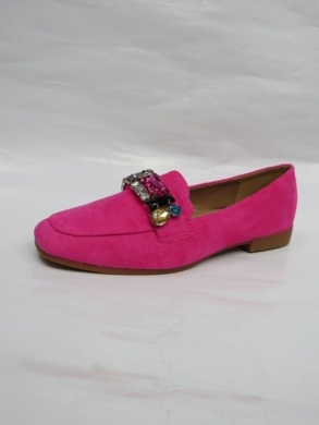 Mokasyny damskie na płaskim (36-41) 3689 FUCHSIA