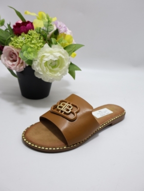 Klapki damskie na płaskim (36-41) WSA-145 CAMEL