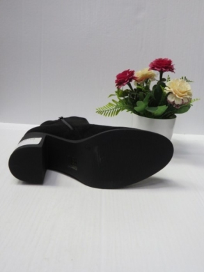 Botki damskie ocieplane na obcasie (36-41) BM116 BLACK