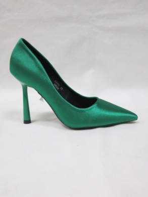 Czółenki damskie na szpilce (36-41) LE098 GREEN
