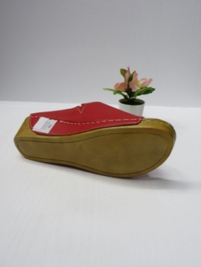 Klapki damskie na koturnie (36-41) Q7122-2 BROWN