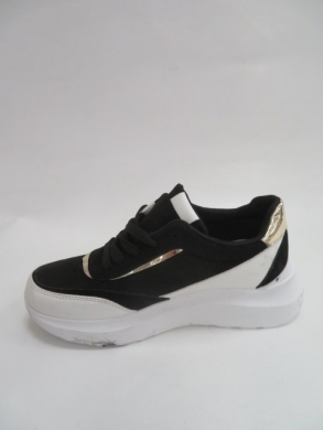 Sneakersy damskie niskie (36-41) LS607 BLACK