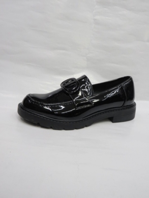 Mokasyny damskie na płaskim (36-41) DE939M BLACK