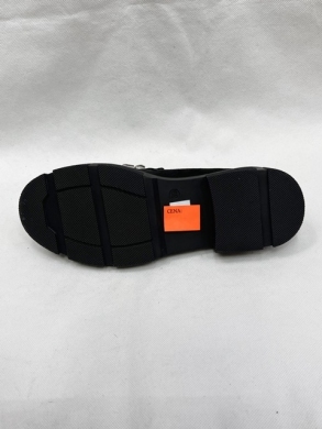 Mokasyny damskie na płaskim (36-41) JH270 BLACK