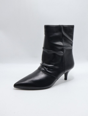 Botki damskie na szpilce (36-41) SXX-1 BLACK/PU