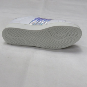 Buty sportowe damskie na płaskim (36-41) DS99-312 WHITE/SHINNING