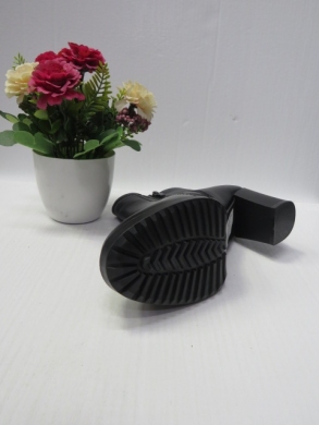 Botki damskie ocieplane na obcasie (36-41) DJ0327 BLACK