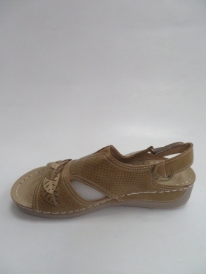 Sandały damskie na płaskim (36-41) J31-2 KHAKI