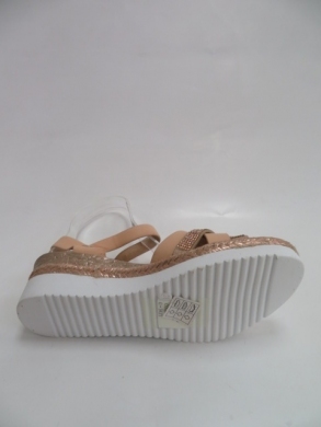 Sandały damskie na koturnie (36-41) AJX-319 BEIGE