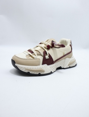 Sneakersy damskie (36-41) 1N-W8 KHAKI