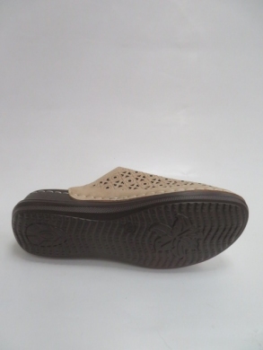 Klapki damskie na płaskim (37-42) 809 KHAKI
