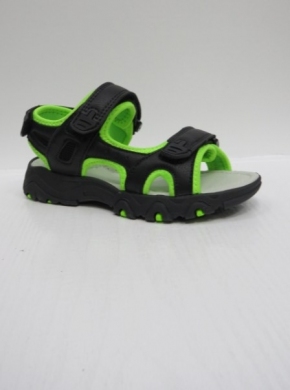 Sandały chłopięce (32-37) AC264 BLACK/GREEN