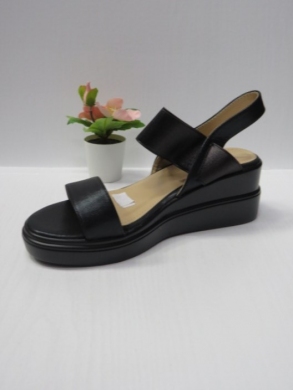 Sandały damskie na koturnie (36-41) B-9061 BLACK