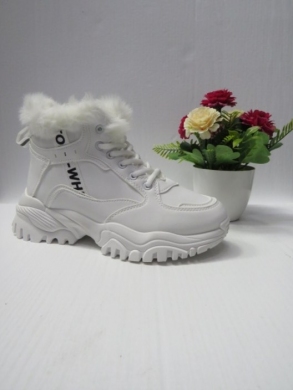Trapery damskie ocieplane (36-42) 9303-8 WHITE