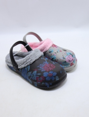 Kroksy damskie ocieplane (36-41) 18209 MIX