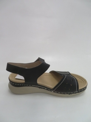 Sandały damskie na płaskim (36-41) B0235 BLACK