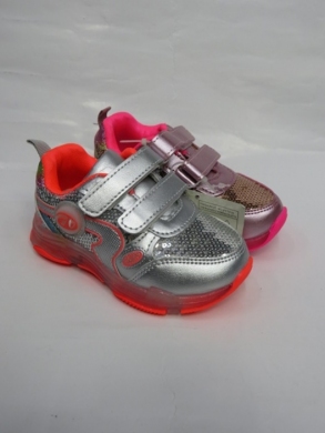 Buty sportowe dziewczęce (20-25) S027 LED MIX