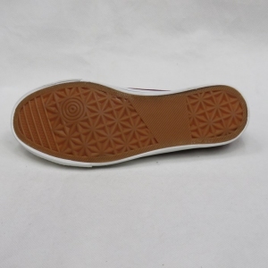 Trampki damskie na płaskim (36-41) 7-B16F BORDO