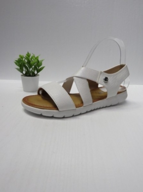 Sandały damskie na płaskim (36-41) SS-153 WHITE