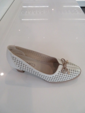 Baleriny damskie na obcasie (36-41) F8305-7