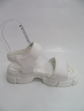 Sandały damskie na koturnie (36-41) AFF-013 WHITE
