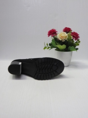 Botki damskie ocieplane na obcasie (36-41) DJ0318 BLACK